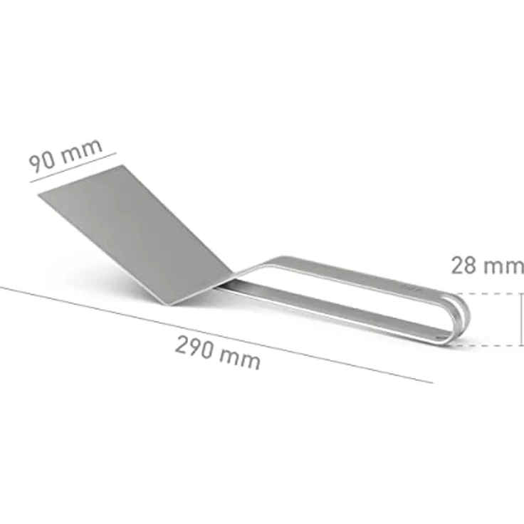 höfats Wender, Grillwender und Pfannenwender aus 100% Edelstahl, spülmaschinenfest, ergonomischer Griff – Bild 2