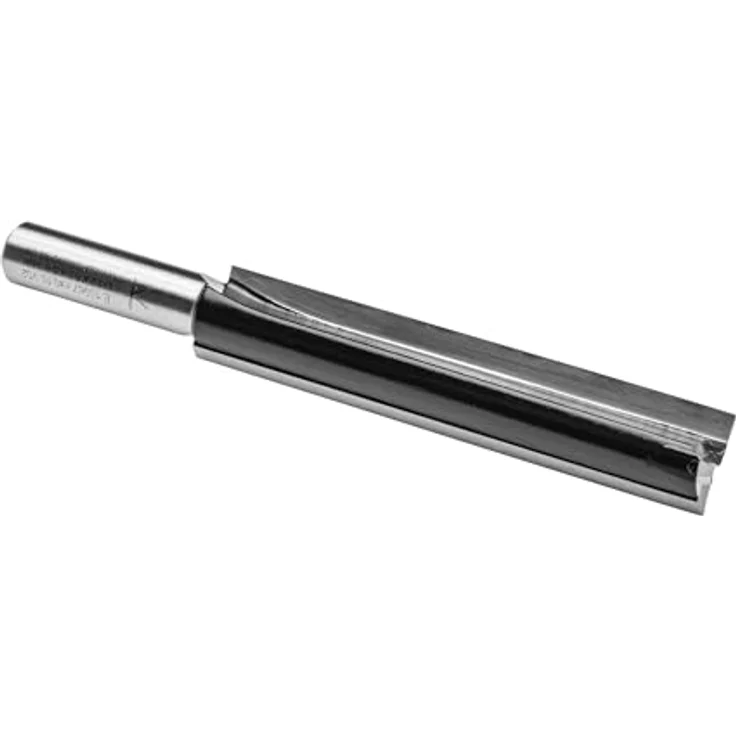 ENT 10967 Nutfräser HW, 12 mm Durchmesser, 63 mm Nutzlänge, 8 mm Schaft für Hartholz und Weichholz, 2+1 Grundschneide – Bild 5