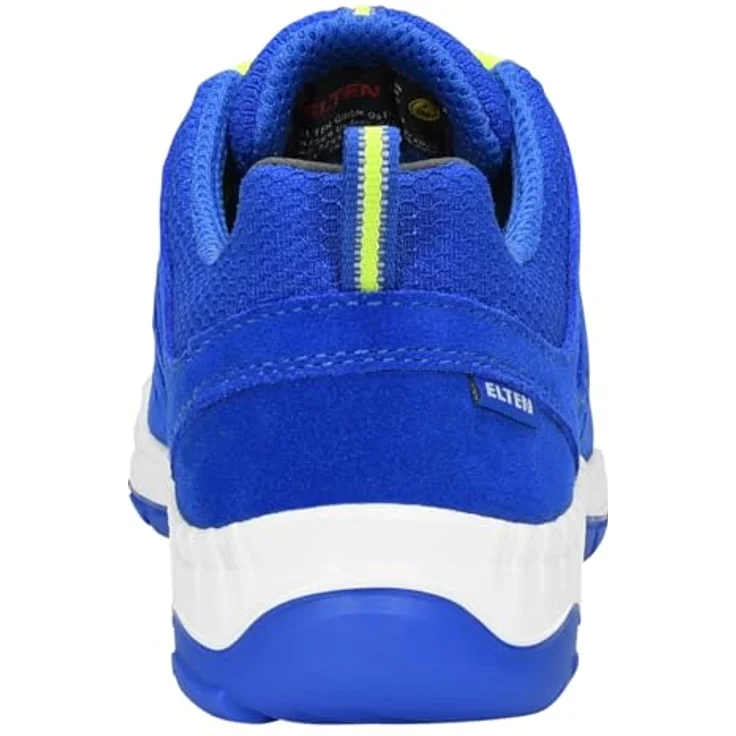 ELTEN MADDOX blue Low ESD S1P Sicherheitsschuh, Veloursleder/Textilmaterial, atmungsaktiv, gepolsterte Lasche, SRC, Paar – Bild 6