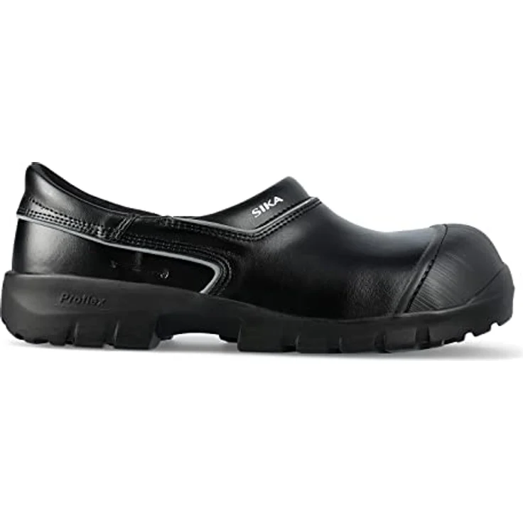 Sika Clog 19322 Proflex S3, flexibler Arbeitsschuh mit Zehenschutzkappe, rutschhemmender PU-Laufsohle, Schwarz, Größe 49 – Bild 2