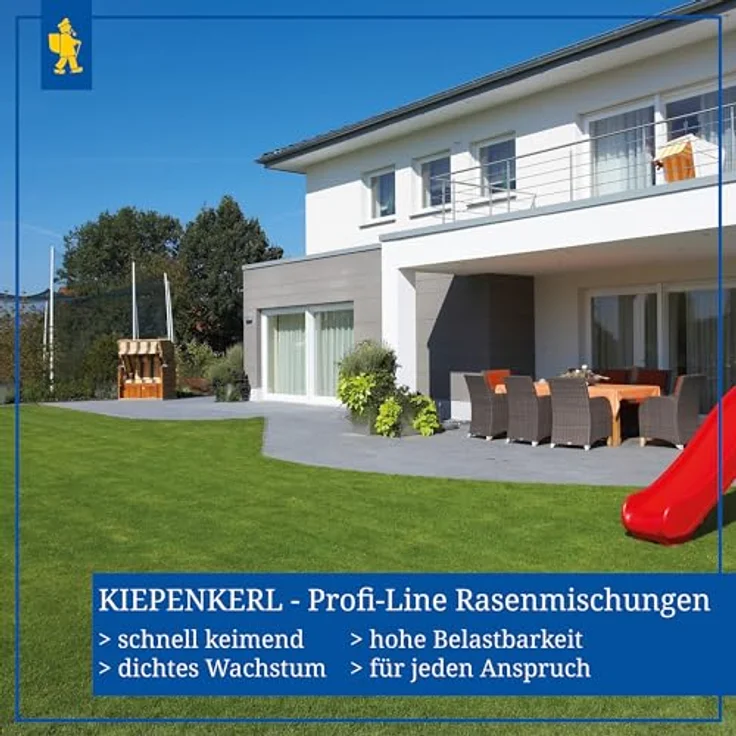 Kiepenkerl Rasenmischung 10kg ProfiLine Sunny Green – Bild 4