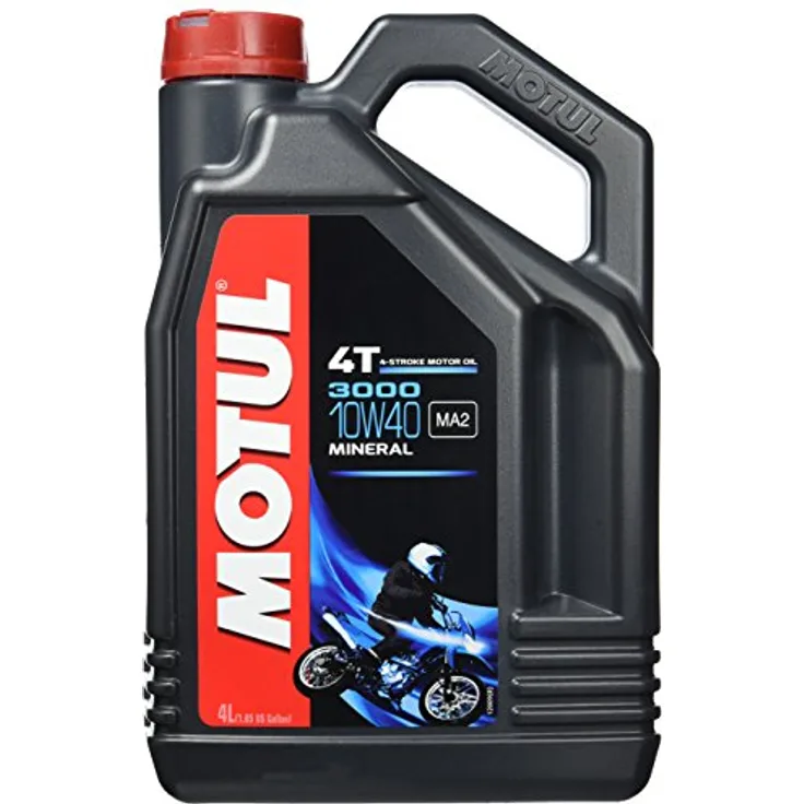 Motul 107693 3000 4T Motoröl, 10 W-40, 4 L
