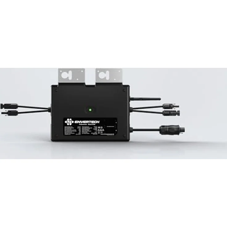 Envertech Mikrowechselrichter EVT800 WIFI-B 800W Balkonkraftwerk Set, integriertes WiFi, NA-Schutz Relais, Envertech-App, 5m AC Anschlusskabel, 4X 1m DC Paneelanschlusskabel – Bild 4