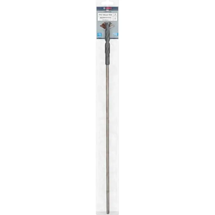 Bosch Pro Wood HSS Installationsbohrer, 16 x 100 x 600 mm, SDS Plus, hohe Lebensdauer für Holz und mehrschichtige Baumaterialien – Bild 3