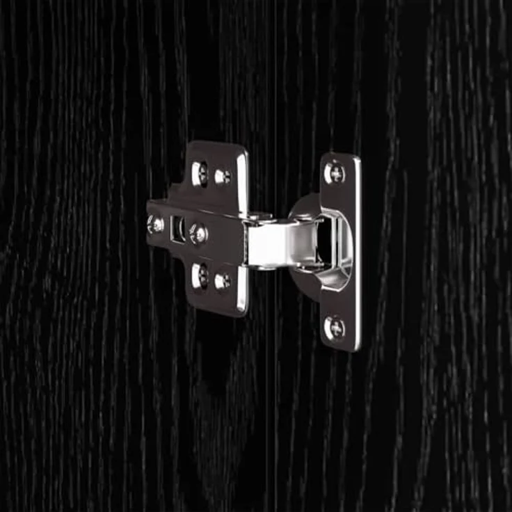 vidaXL Blumenständer Pflanzenständer mit Stauraum, schwarzes Eichenfinish, 31x30x90 cm, Ingenieurholz – Bild 6