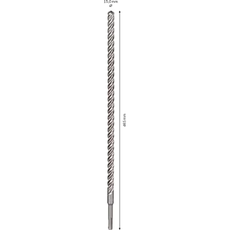Bosch Professional Hammerbohrer SDS Plus-7X (für Beton und Mauerwerk, 15 x 400 x 465 mm, Zubehör Bohrhammer) – Bild 3