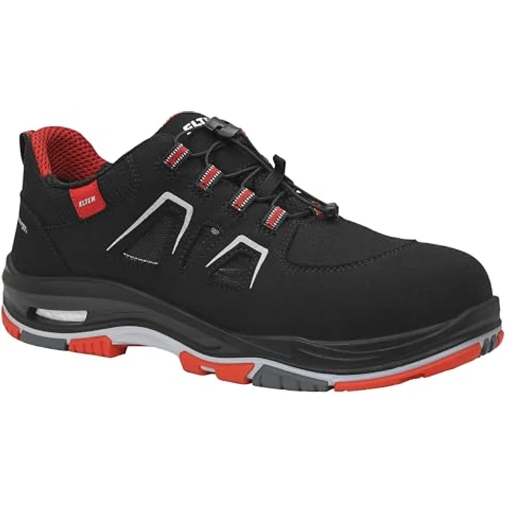 Elten Sicherheitssandale ALAN XXTP black-red Easy ESD S1PS, atmungsaktiv, Gr. 40 – Bild 1