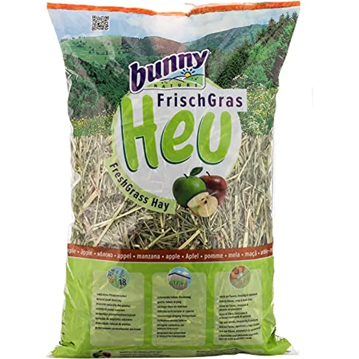 Bunny Allgäuer FrischGras-Heu mit Apfel 500 g