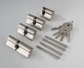 ABUS Profilzylinder-Set, 5 Schl. E20NP