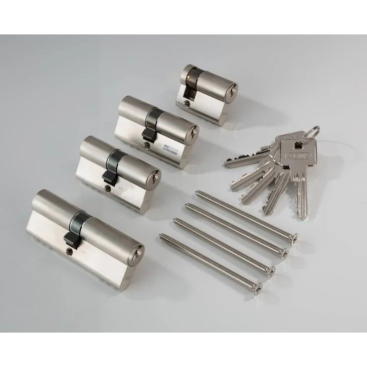 Abus Profilzylinder-Set, 5 Schl. E20NP Set 4 Stk. gl. B-SB