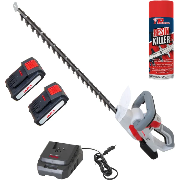 ikra Akku Heckenschere IAHS 20-1 inkl. Pflegespray