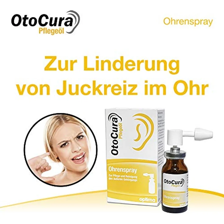 OtoCura Ohrenspray 10 ml, Ohrenreiniger aus Olivenöl, Mandelöl und Calendulaöl zur Ohren Reinigung und Pflege des äußeren Gehörgangs – Bild 5