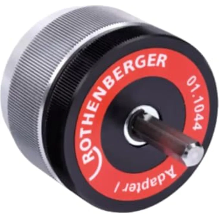 Rothenberger Adaptador desbarbadora I, präzises Entgraten ohne Kraftaufwand, schwarz/silber