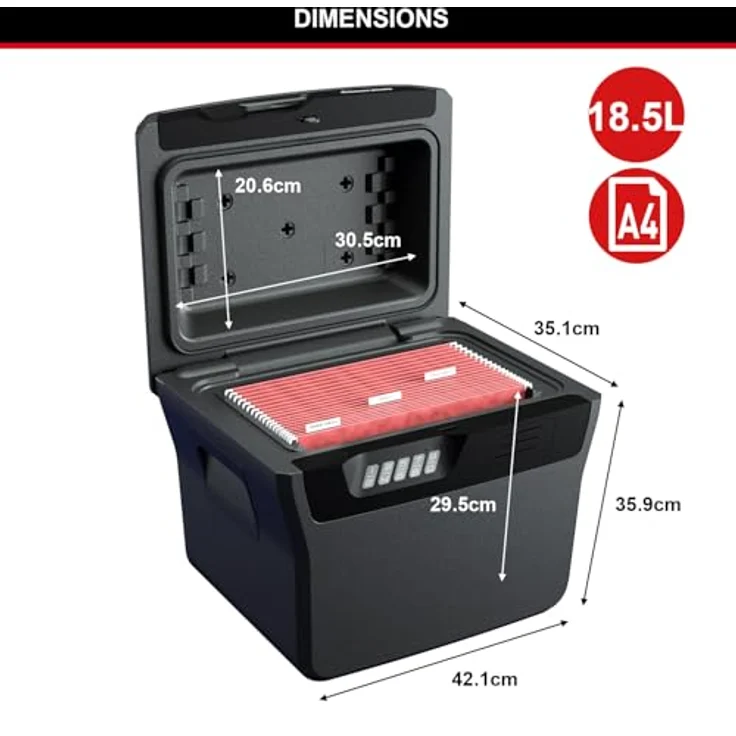 Master Lock Sicherheitskassette digital FHW40300EURHRO – Bild 6