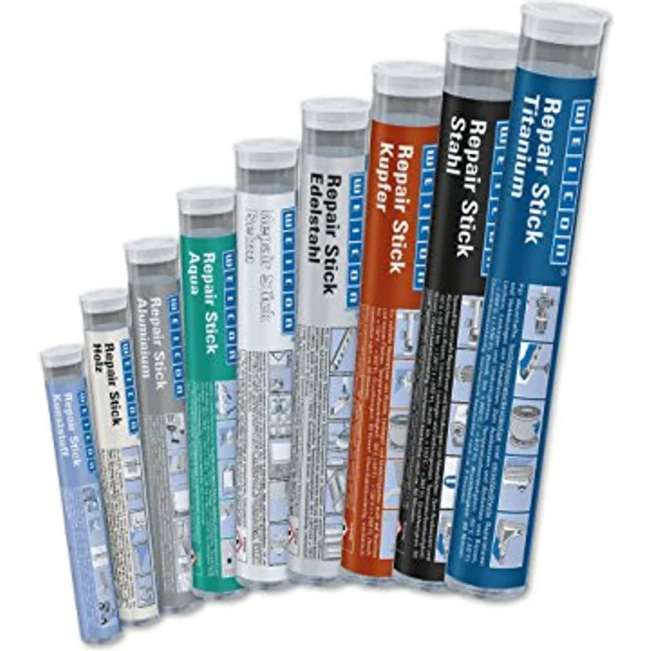 WEICON Repair Stick Multi, 115 g Allround-Kleber für elastische Reparaturen auf Metall, Holz, Kunststoff und mehr – Bild 8