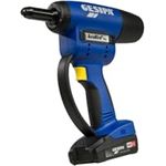 Gesipa AccuBird Pro CAS mit 2 Li-Ion Akkus 18V - 2,0 Ah, 13.000 N Setzkraft, für Blindniete bis Ø 6 mm, Bürstenloser Motor, Nietgerät 1679662