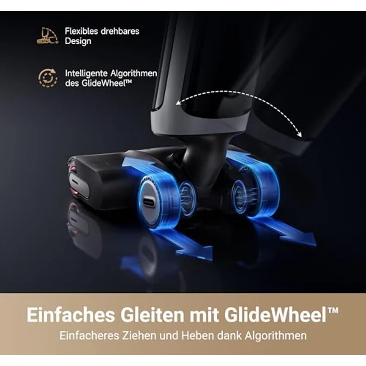 Dreame Nass-Trocken-Sauger Dreame H14 Pro mit 18.000 Pa Saugkraft, 400 W, 180° Reinigung – Bild 8