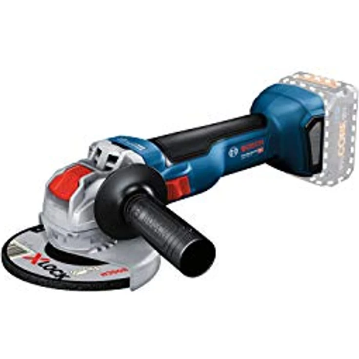 Bosch Professional 125mm X-LOCK Akku-Winkelschleifer GWX 18V-10, ohne Akku ohne Ladegerät im Karton 125 mm Akku – Bild 2