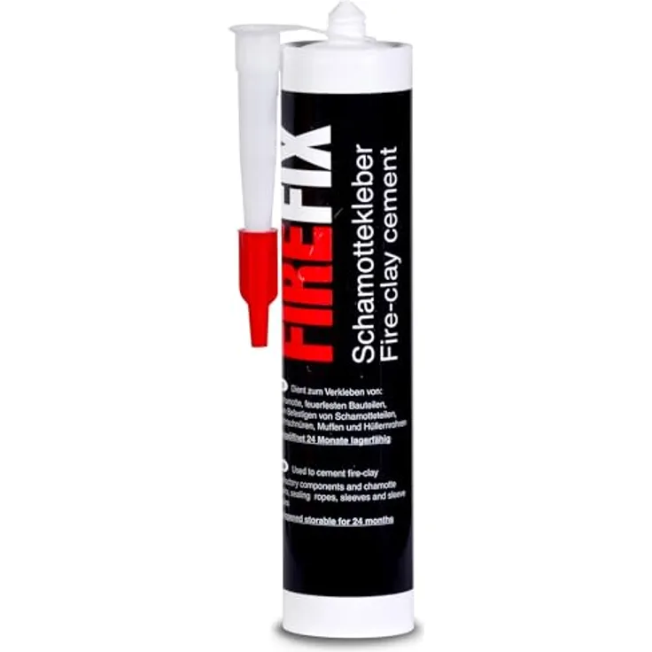 Firefix Schamottkleber, hitzbeständig bis 1000°C, 310 ml