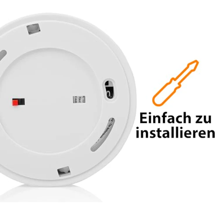 Smartwares FSM-12503 Rauchmelder 3er Pack, 3 V, Weiß – Bild 9