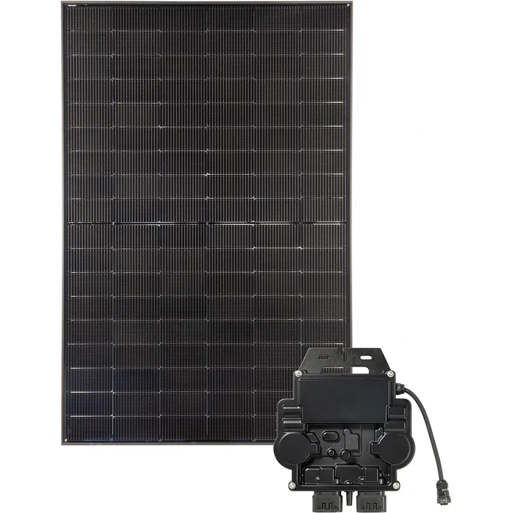 Anker Innovations Deutschland 870Wp Bifaziales Solarmodul + Anker SOLIX MI80 (BLE)