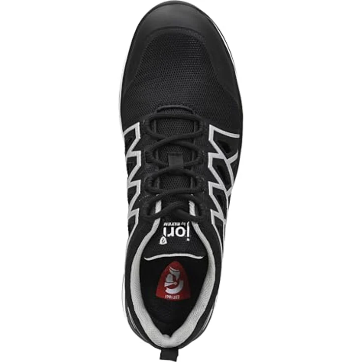 Jori jo_SWIFT Air black Low ESD S1P Sicherheitsschuh, atmungsaktives Textilmaterial, gepolsterte Lasche, ganzflächige ESD-Einlegesohle, Gummi/PU-Sohle, EN ISO 20345 S1P HRO/SRC – Bild 6