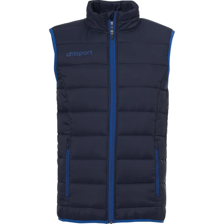 Uhlsport ESSENTIAL ULTRA LITE DOWN WESTE S marine/azurblau - Ärmellose Jacke mit Reißverschlusstaschen