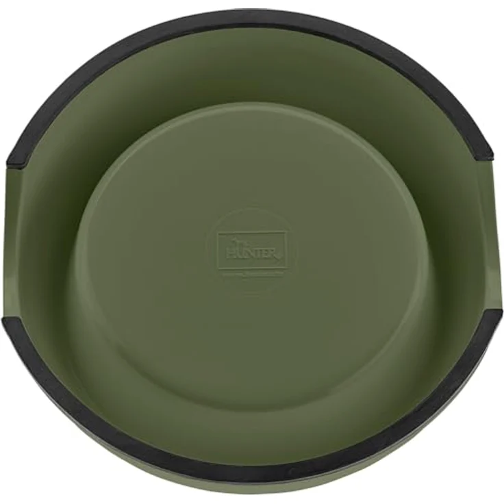 Hunter Melamin-Napf Khaki mit Edelstahleinsatz, rutschfest, kratz- und stoßresistent, spülmaschinengeeignet, 160 ml – Bild 3