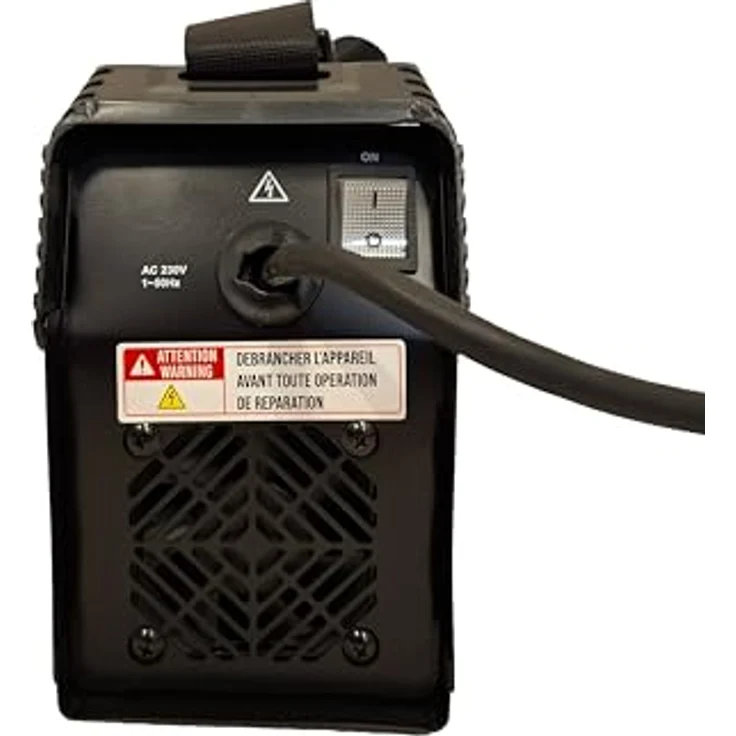 Mecafer Inverter Schweißgerät MMA PIN V120E 461121, Schweißintensität 10-120 A, inkl. Zubehör und Schutzklasse IP21S – Bild 4