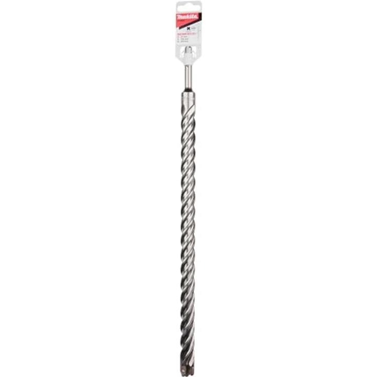 Makita NEMESIS II SDS-Plus Hammerbohrer 22x450 mm, vierschneidiger HM Bohrer mit optimierter Schneidengeometrie – Bild 2
