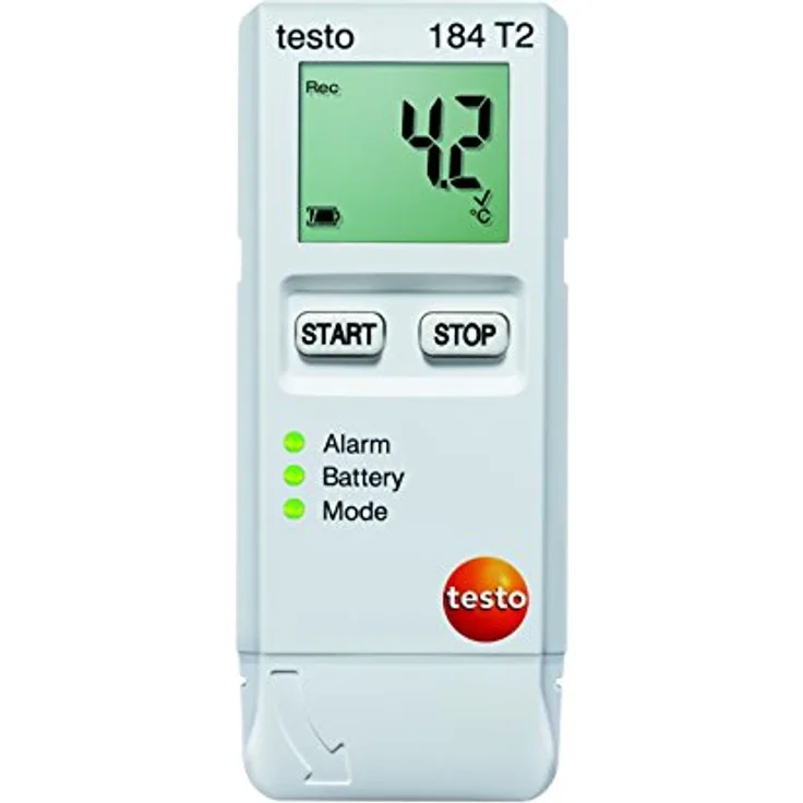 testo 184 T2 Temperature data logger Unit of measurement Temperature -35 up to +70 °C