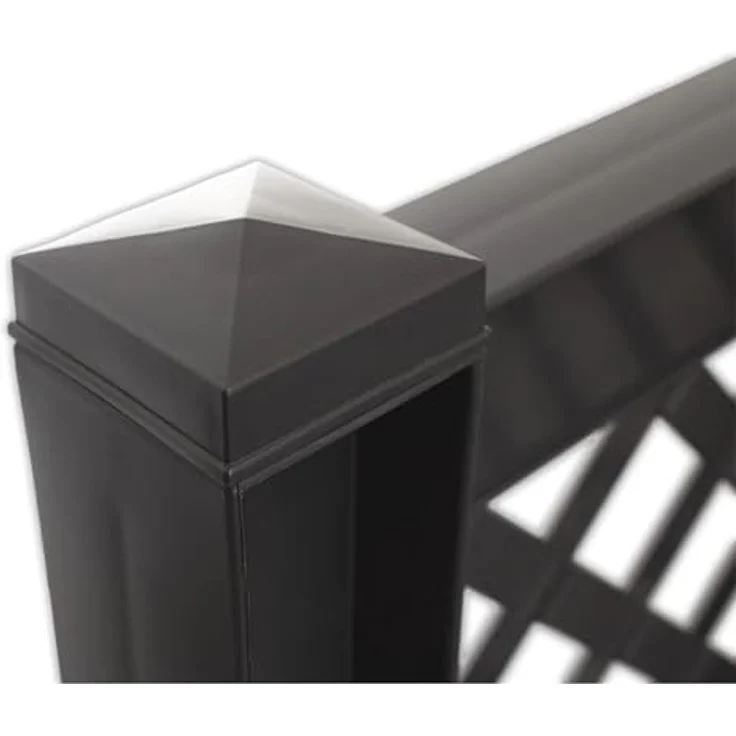 KHW Spalier, Sichtschutz für Mülltonen, 110x49x119 cm, robust und wetterfest, grün – Bild 10