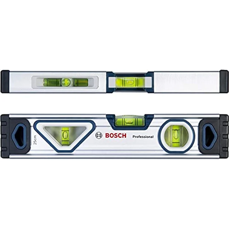Bosch Professional Wasserwaage 25 cm mit Magnet System (rundum ablesbar, Aluminium-Gehäuse, robuste Endkappen) – Bild 4