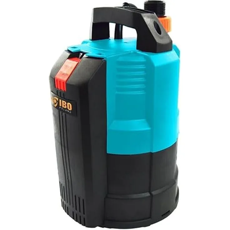 IBO Tauchpumpe IPC 550, 550W Unterwasserpumpe mit IP68 Schutz, ideal für Keller und Landwirtschaft