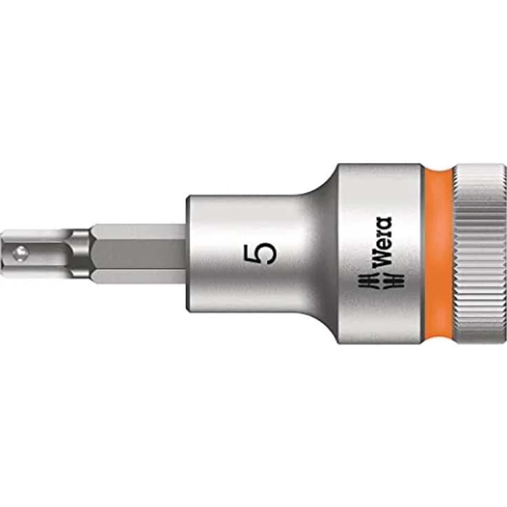 Wera 9722 Bit- und Steckschlüsselset Knarren-Satz, 31-teilig, 1/2 Zoll mit 2-farbiger Schaumstoffeinlage, passend für Tool Rebel Werkstattwagen – Bild 42