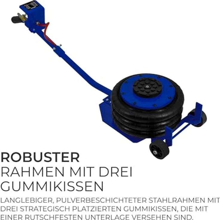 Monster Shop Pneumatischer Wagenheber 3,5T Langer Hebelgriff 40cm Hubhöhe Rangierwagenheber – Bild 3