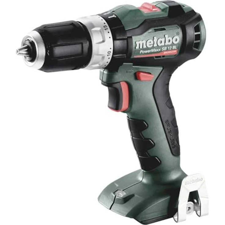 Metabo PowerMaxx SB 12 BL* Akku-Schlagbohrmaschine, Schlagzahl max. 21000 /min, integriertes LED-Arbeitslicht, blau – Bild 1
