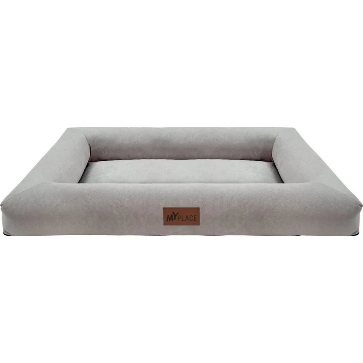 Trend Line Tierbett MyPlace Hundebett Nora hellgrau, gemütliches Kissen, waschbar bis 60° C, ÖEKO-TEX zertifiziert