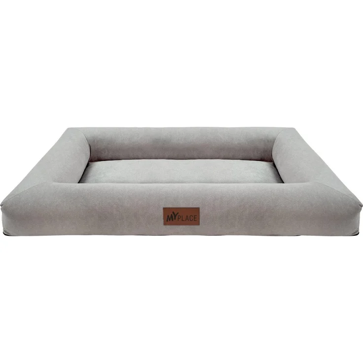 Trend Line Tierbett MyPlace Hundebett Nora hellgrau, gemütliches Kissen, waschbar bis 60° C, ÖEKO-TEX zertifiziert