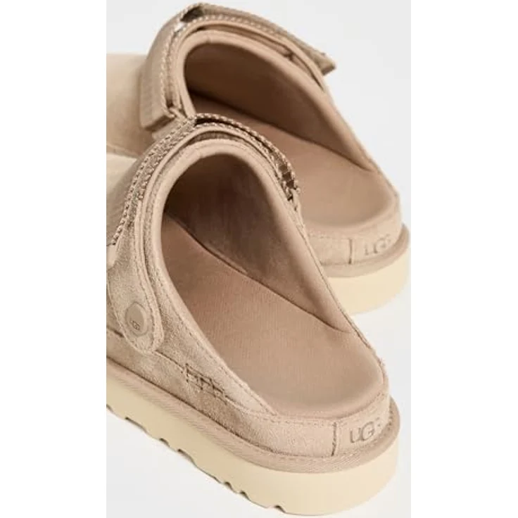 Ugg Goldenstar, Damen Sandalen, Sicherheitssandalen mit drehbarem Fersenriemen, Beige, Größe 37 – Bild 6