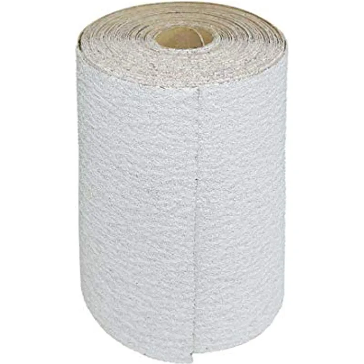 MioTools Shark Schleifpapierrolle K240, 93 mm x 5 m, Normalkorund für Handschleifer, geeignet für Farbe, Lack, Holz und Gips