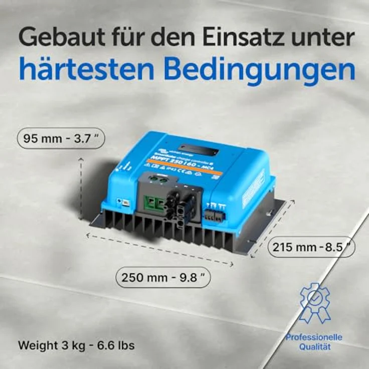 Victron Energy SmartSolar MPPT 250/60, Solar-Laderegler mit Bluetooth und ultraschnellem Maximum Power Point Tracking – Bild 3