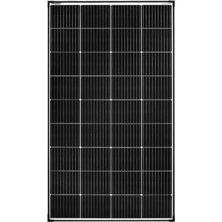 enjoy solar Solarmodul ES 210M, monokristallines Solarpanel mit 210W Leistung, schwarzer Rahmen, 182mm PERC-Zellen – Bild 1