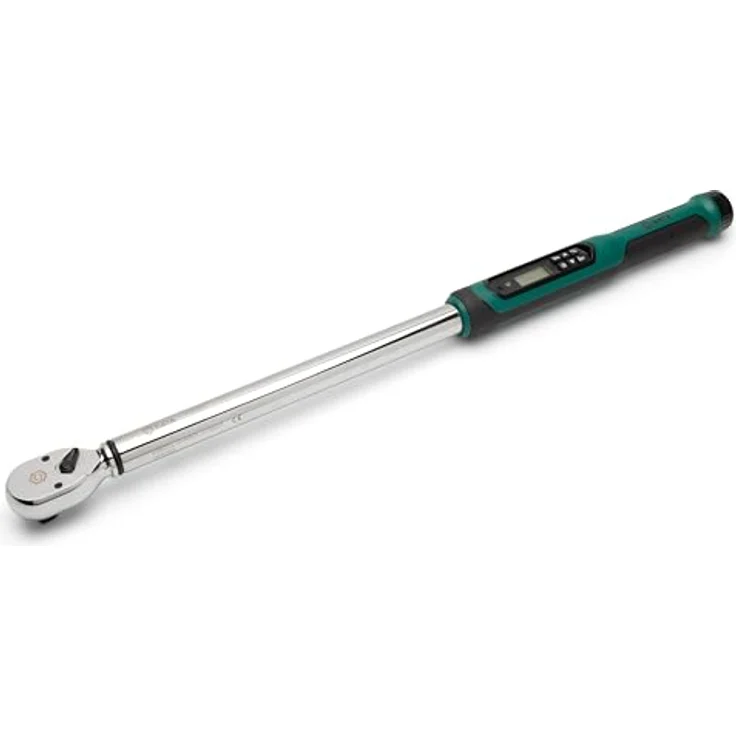 SATA 1/2" Elektronischer Drehmomentschlüssel, 34Nm - 340Nm, digitale Anzeige, Ton- und Lichtwarnung, inklusive Aufbewahrungskoffer – Bild 1