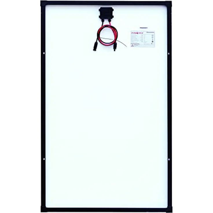 enjoy solar Solarmodul Eco Line ES 210M, Monokristallines Solarpanel 182mm mit 10BB, 36V/210W, schwarzer Rahmen, hohe Effizienz über 23,1% – Bild 3
