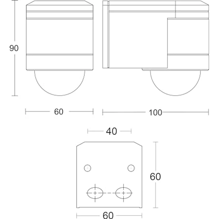 Steinel Bewegungsmelder IS 240 DUO weiß, 240° Erfassung, 12 m Reichweite, innen/ außen, 1000 W Schaltlast, IP54 – Bild 4