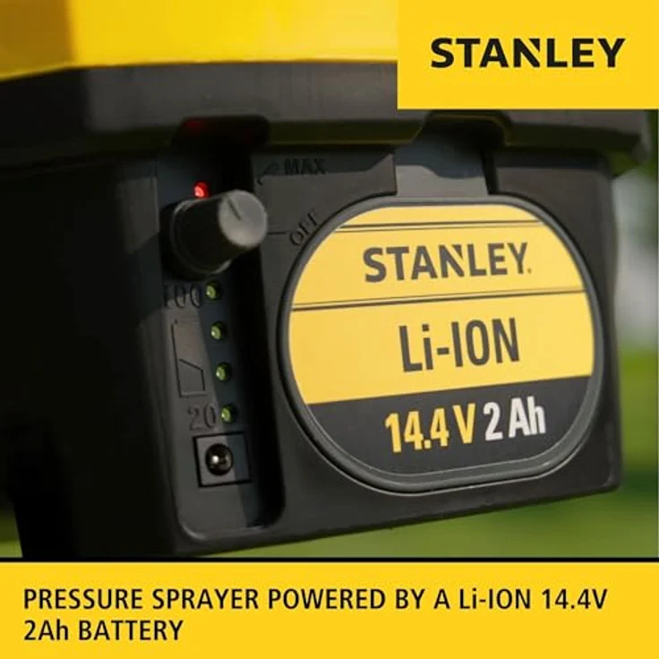 Generic STANLEY Akku-Drucksprühgerät, 12 L, 14,4 V, 2,0 Ah, für effizientes Bewässern – Bild 2