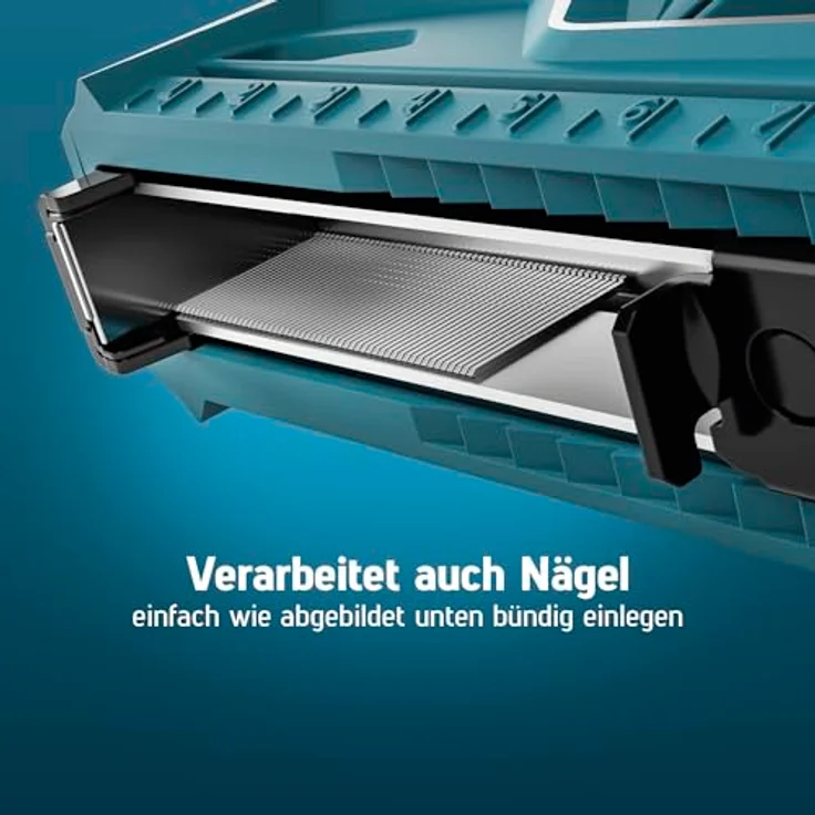 NOVUS Nagler Novus Tools J-29 030-0460 Handtacker Klammerntyp Typ 53F, Typ 53, Typ - Profi-Tacker mit Metall-Gehäuse, Feindraht- und Flachdrahtklammern, 16 mm Nägel, inkl. 1800 Feindrahtklammern A, Ergonomischer Softgrip-Hebel, Blau – Bild 12