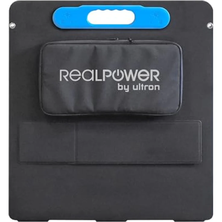 RealPower Solarpanel SP-100E, faltbar, 100 Watt, 4.60 kg, ETFE-Beschichtung, spritzwassergeschützt für Outdoor-Aktivitäten – Bild 4