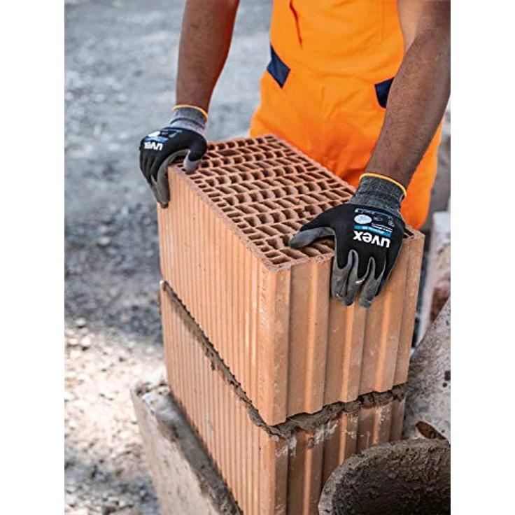 Uvex 60070 9 PHYNOMIC XG Sicherheit Handschuh, Größe: 9, Schwarz - Preisvergleich – Bild 3